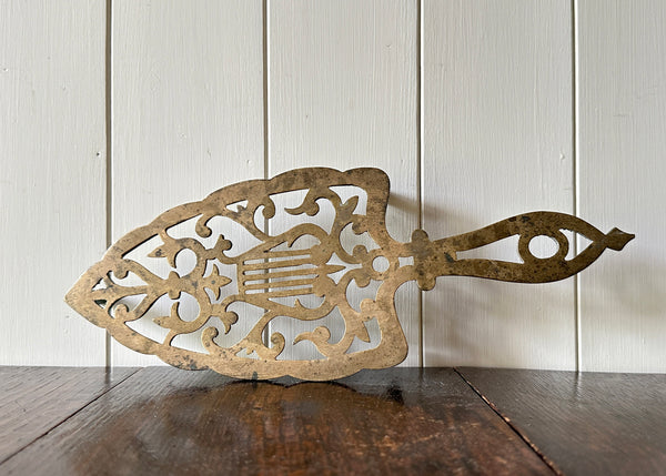 Cast Brass Trivet