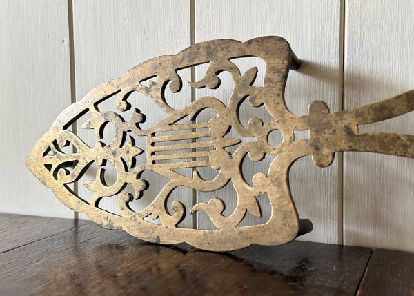 Cast Brass Trivet