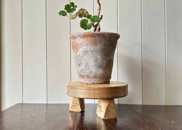Stubby Oak Foot Stool - Made by Alan
