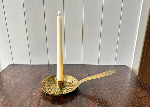 Brass Dutch Candle Holder