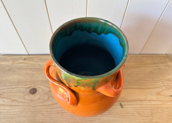 Handled French Slip Vase