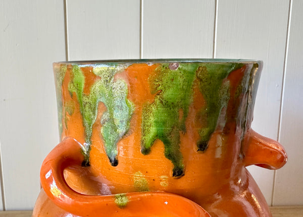 Handled French Slip Vase