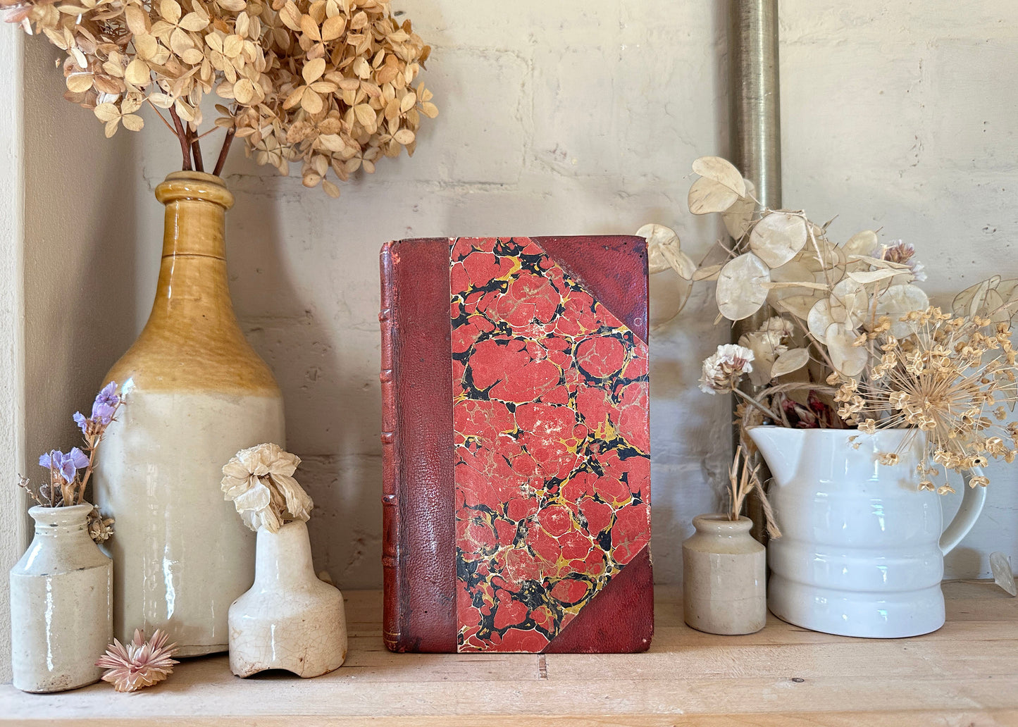 Pair of French Hardback Books