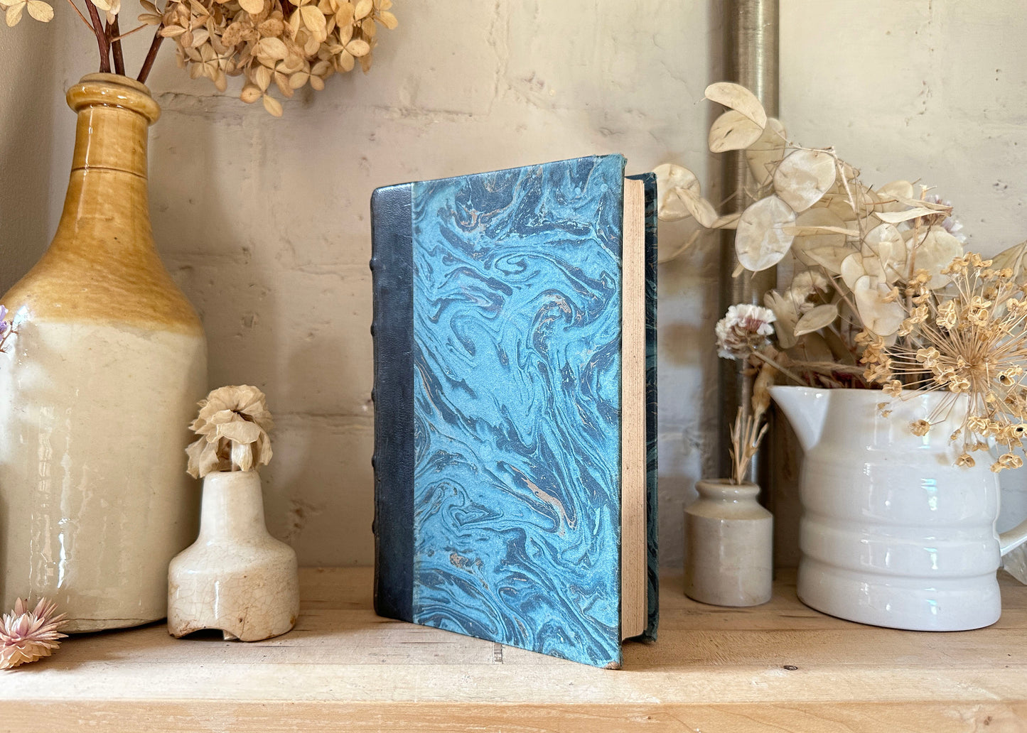 Pair of French Hardback Books