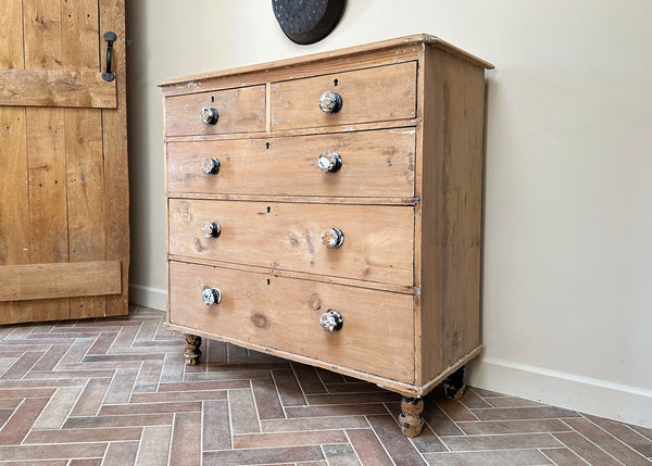 Victorian Pine Chest of Drawers