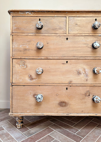 Victorian Pine Chest of Drawers