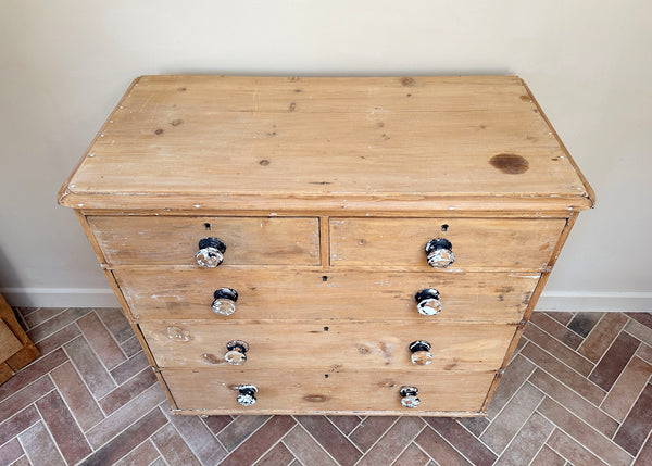 Victorian Pine Chest of Drawers