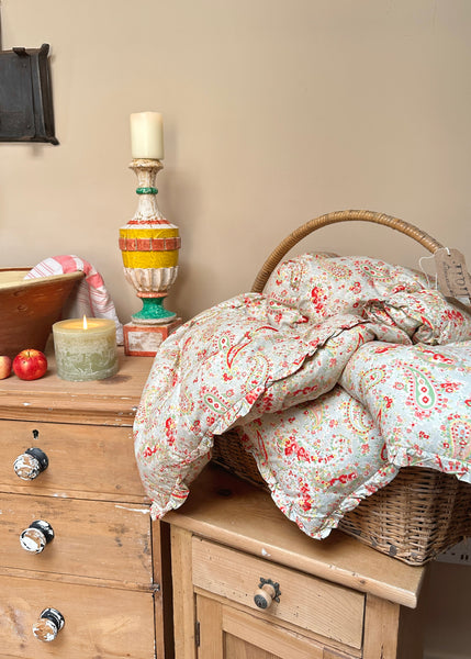 Painted Italian Candle Holder