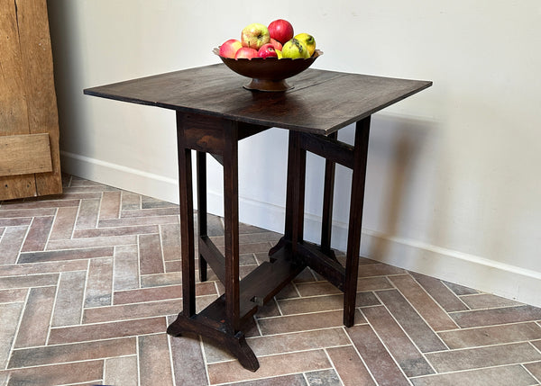 Oak Gate Leg Side Table