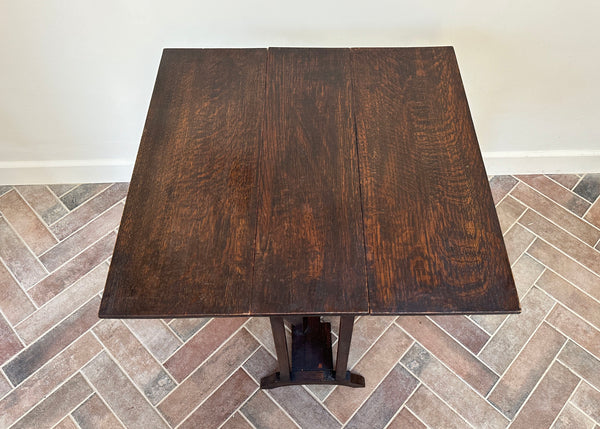 Oak Gate Leg Side Table