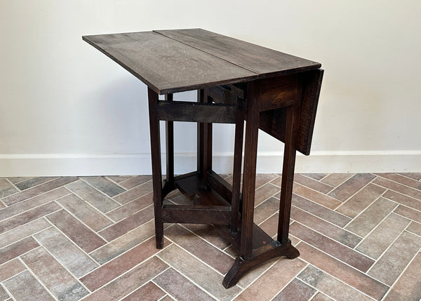 Oak Gate Leg Side Table