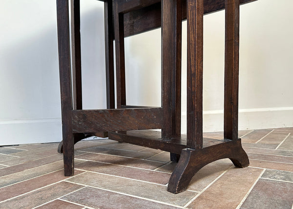 Oak Gate Leg Side Table