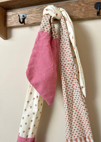 Patchwork Bow Bag - Adjustable Tote