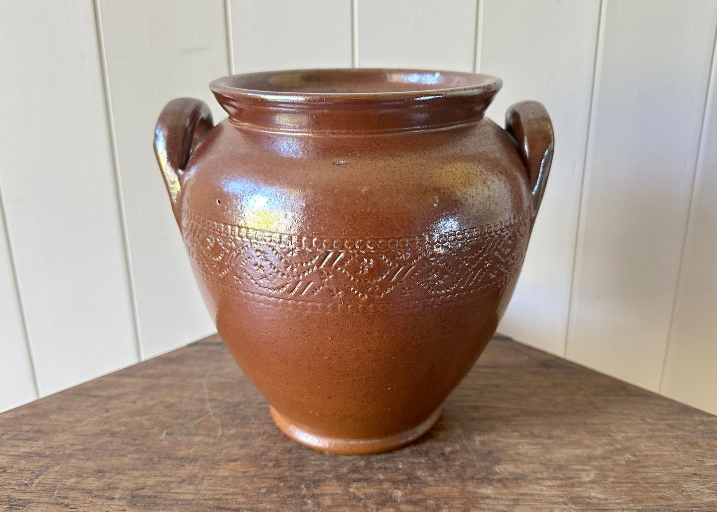 Stoneware Confit Pot