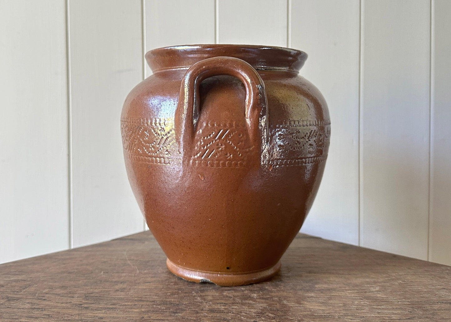 Stoneware Confit Pot