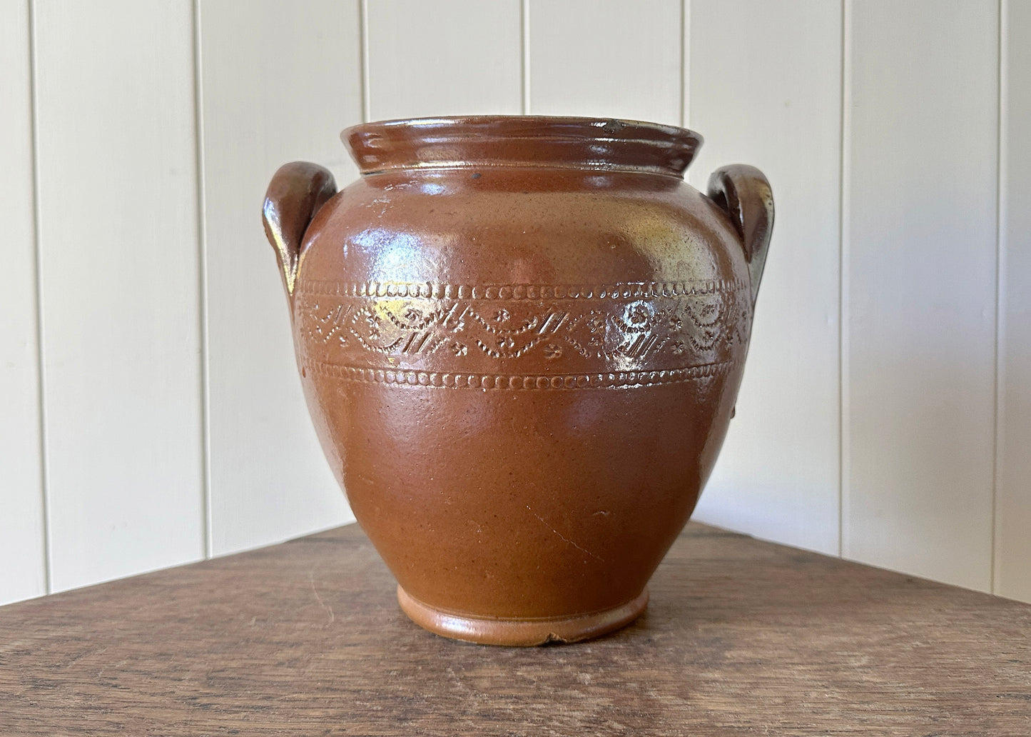 Stoneware Confit Pot