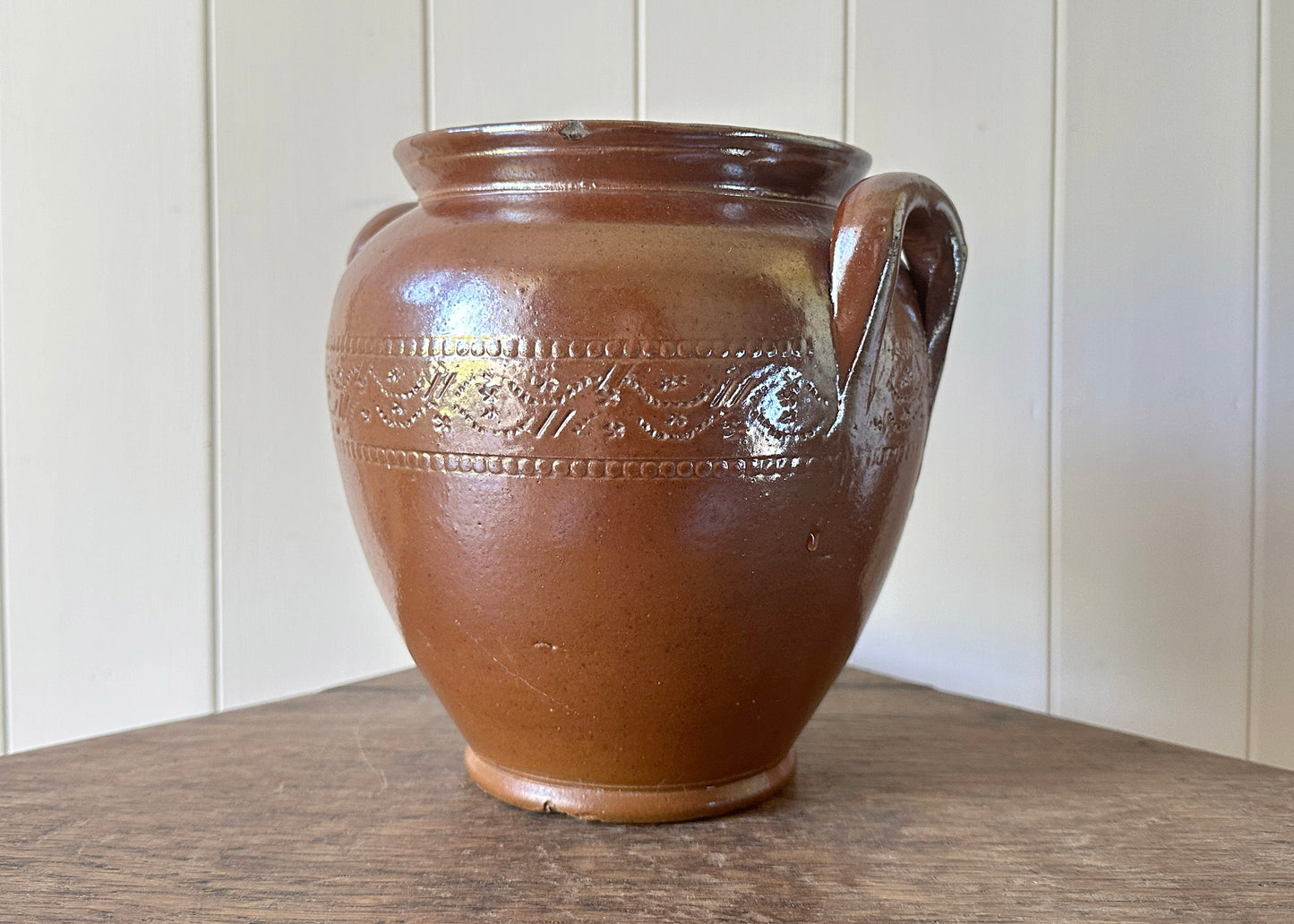 Stoneware Confit Pot