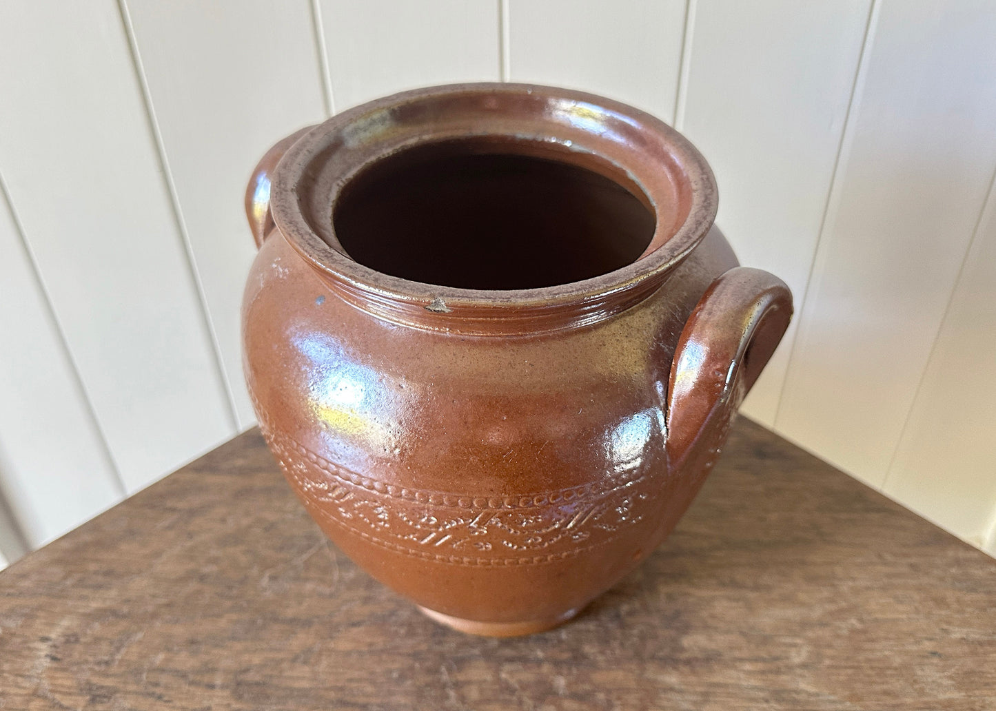 Stoneware Confit Pot