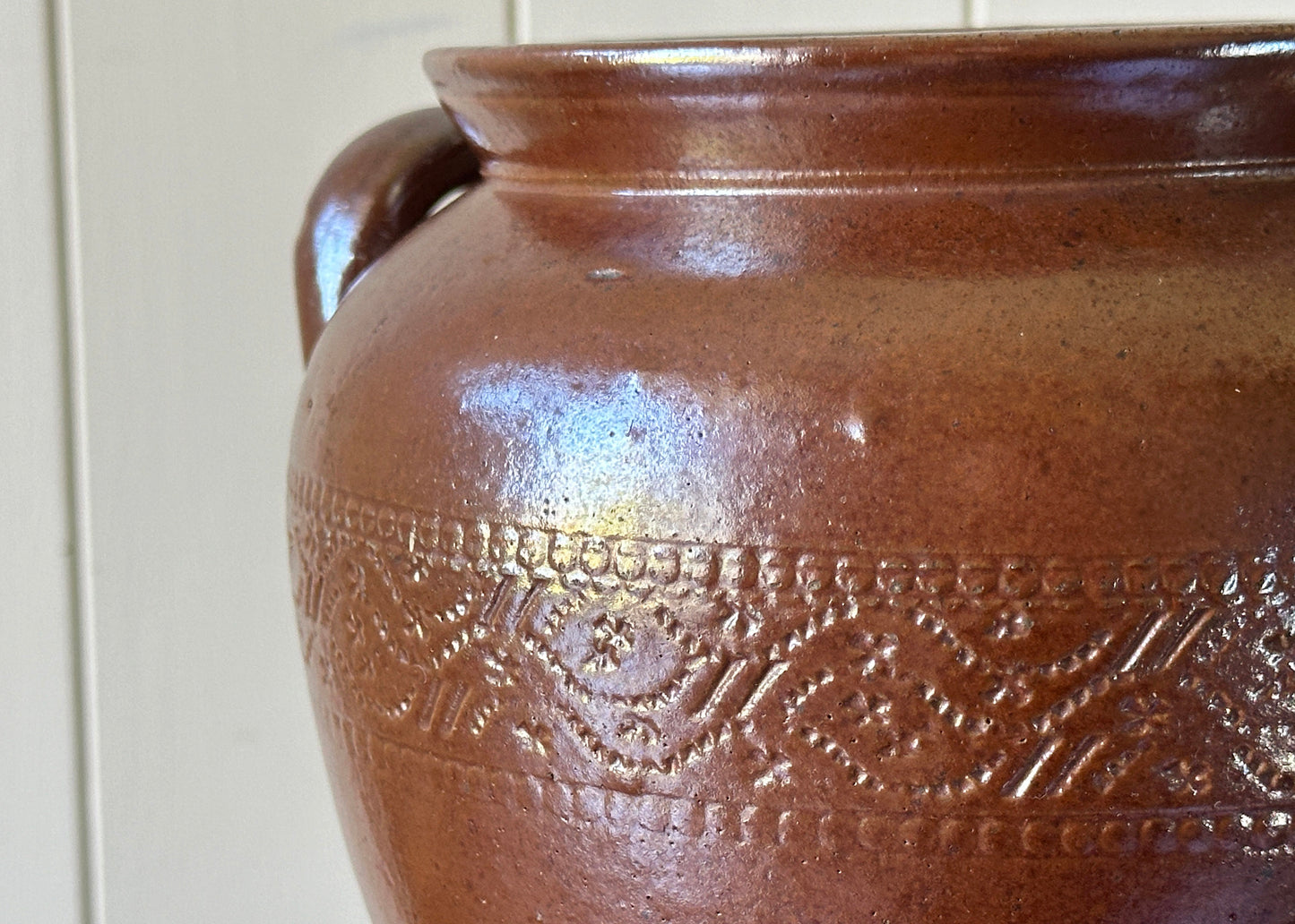 Stoneware Confit Pot