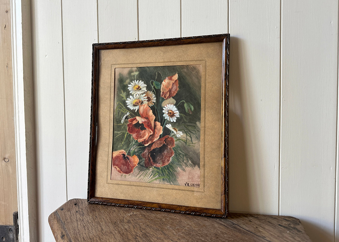 Watercolour Floral Observation Painting