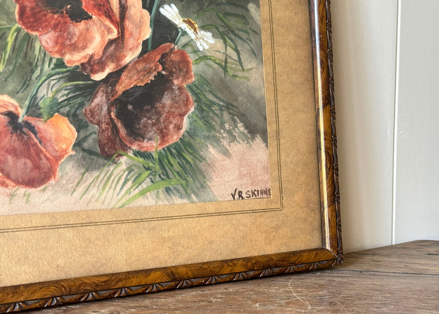 Watercolour Floral Observation Painting