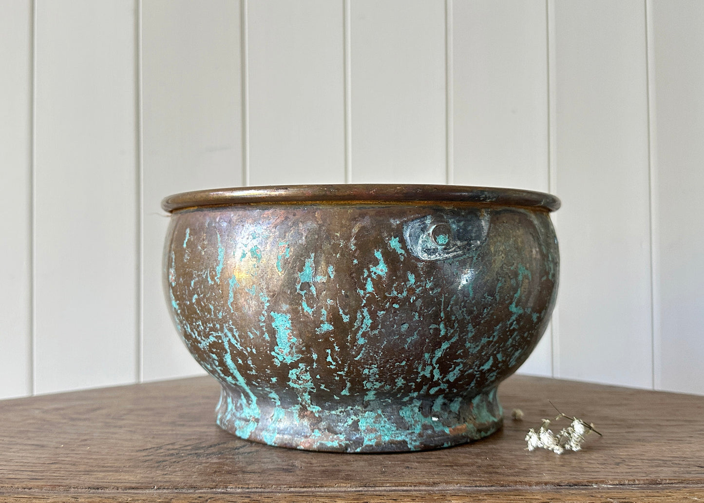 Verdigris Copper Planter