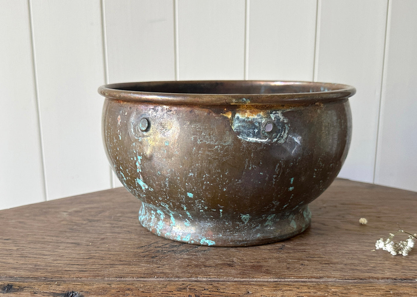 Verdigris Copper Planter