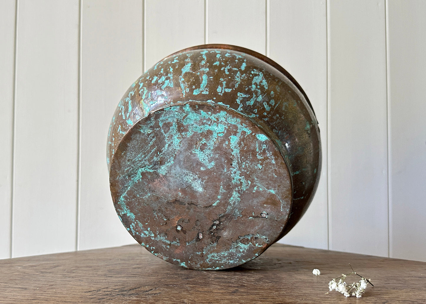 Verdigris Copper Planter