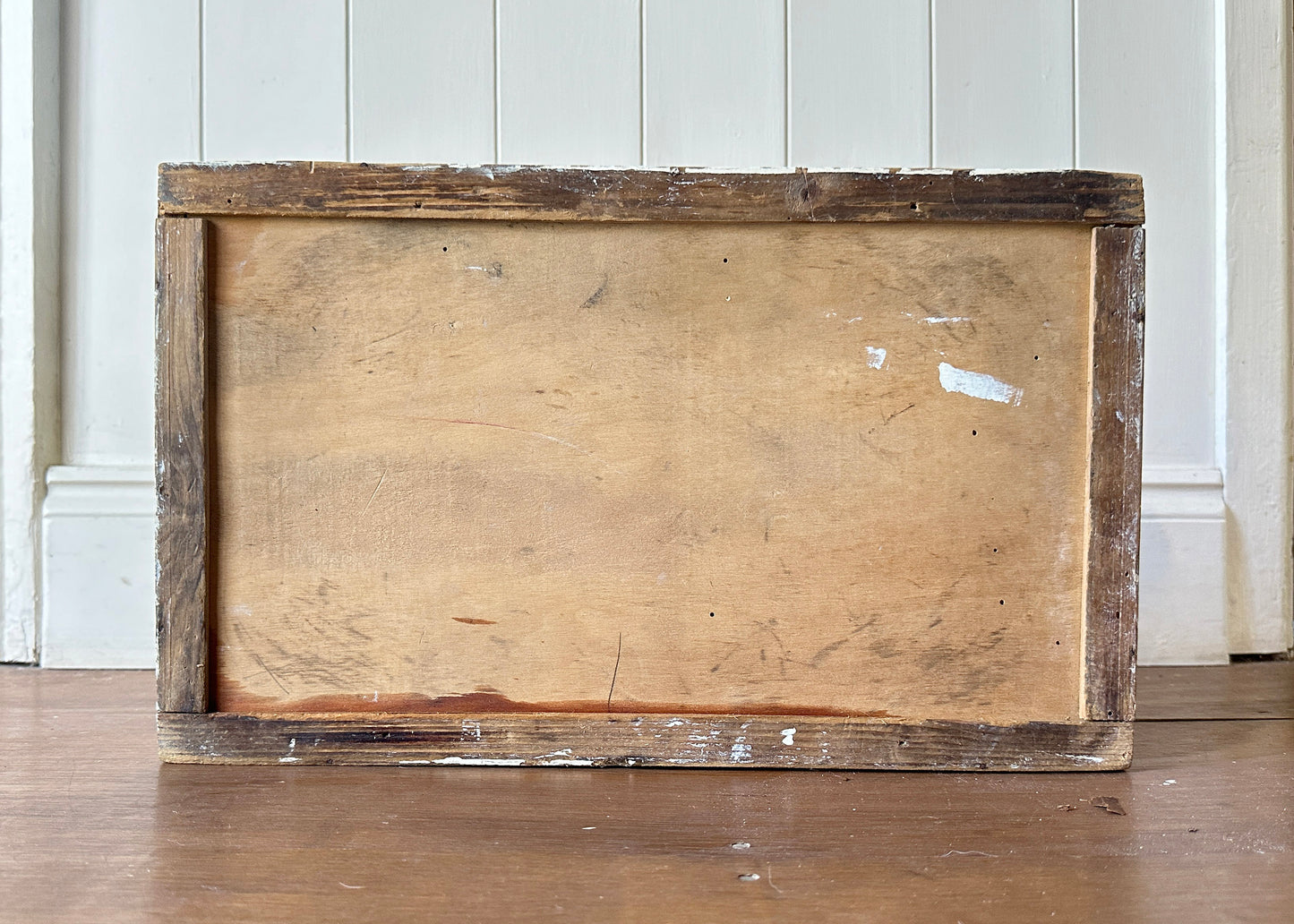 Rustic Wood Cutlery Tray