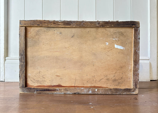 Rustic Wood Cutlery Tray