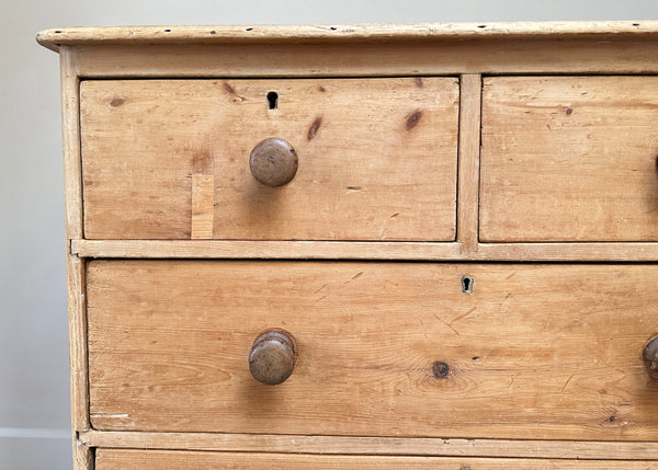 Victorian Pine Chest of Drawers