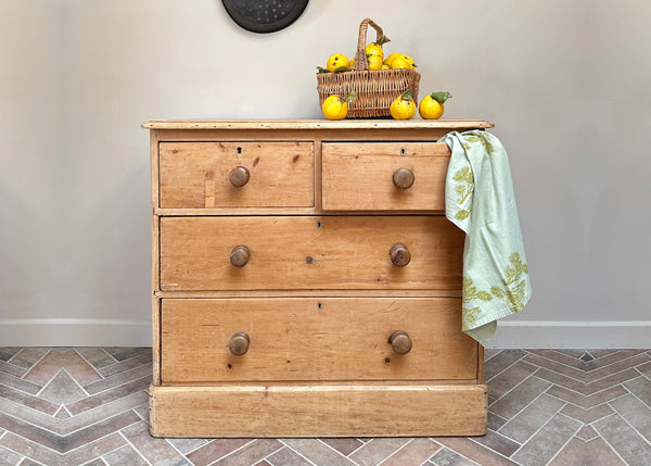 Victorian Pine Chest of Drawers