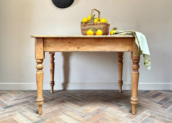 Stripped Pine Dining Table