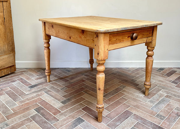 Stripped Pine Dining Table