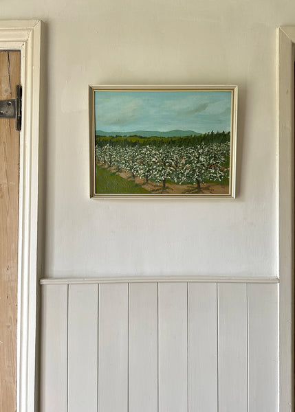 Apple Orchard Oil Painting