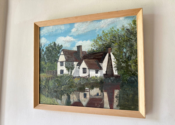 Willy Lott's Cottage Oil Painting