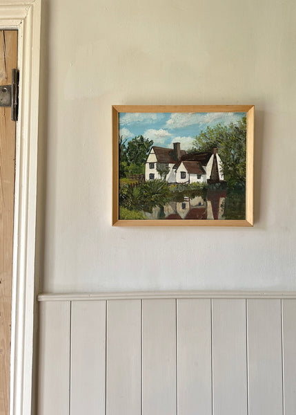Willy Lott's Cottage Oil Painting
