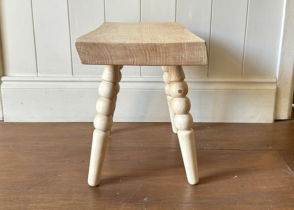 Bobbin Leg Foot Stool - Made by Alan