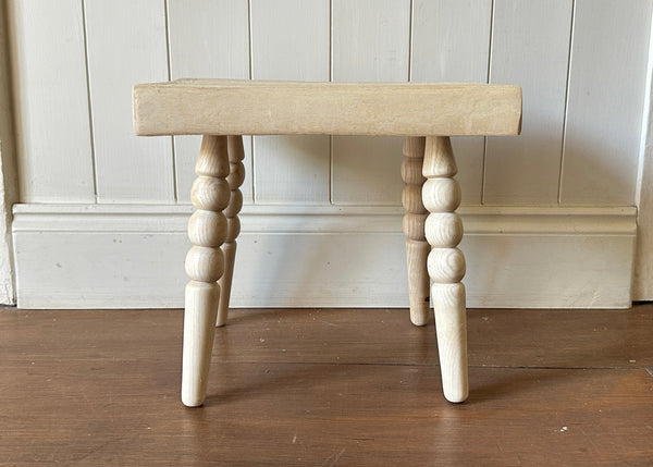 Bobbin Leg Foot Stool - Made by Alan