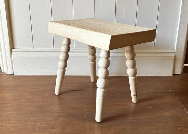 Bobbin Leg Foot Stool - Made by Alan