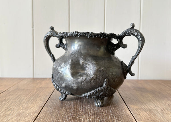 Victorian Sugar Pot & Milk Creamer