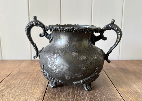 Victorian Sugar Pot & Milk Creamer