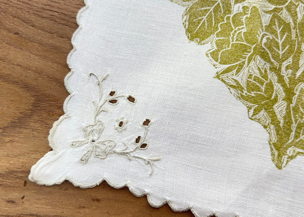 Wild Rose- x4 Reworked Napkins