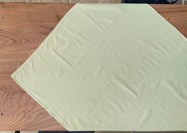 Simple Rose- Reworked Tray Cloth