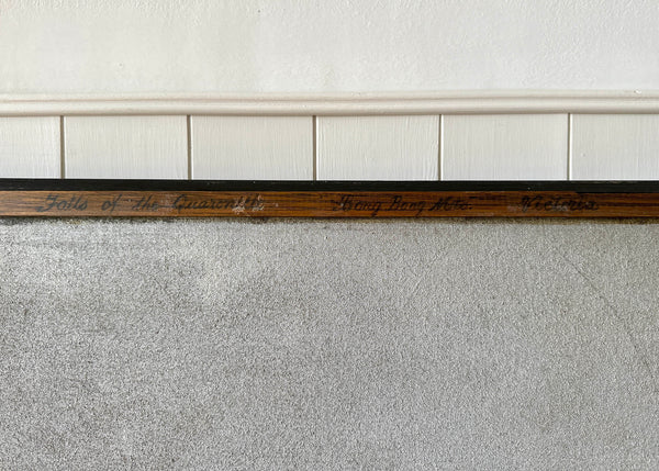 Pair of Dark Landscape Paintings- Australian Impressionism