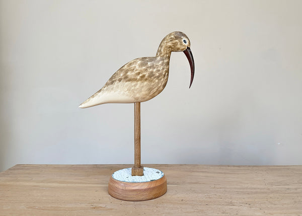 Hand Carved Curlew