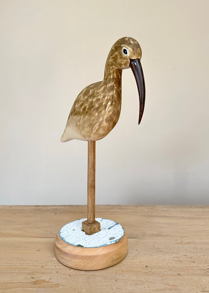 Hand Carved Curlew