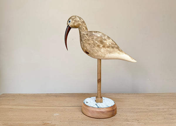 Hand Carved Curlew