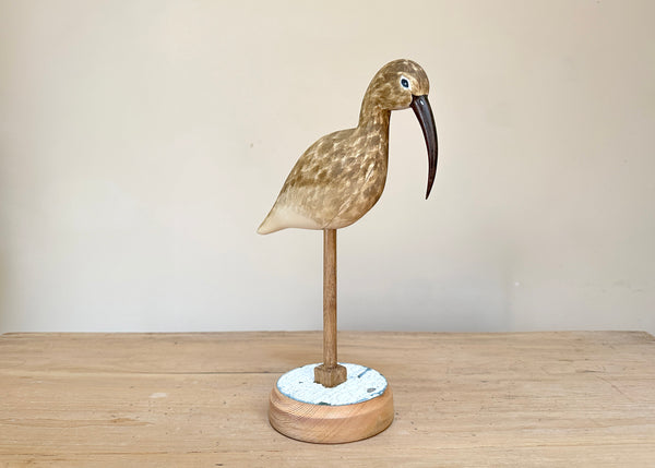 Hand Carved Curlew