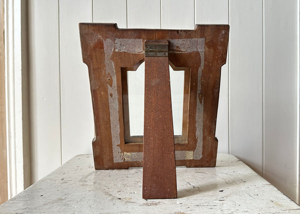 Carved Walnut Picture Frame